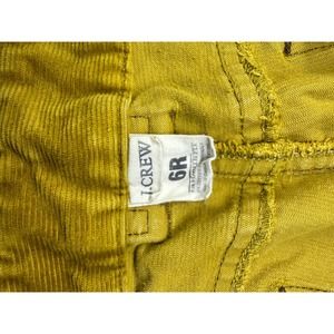 J. crew mustard corduroy pants